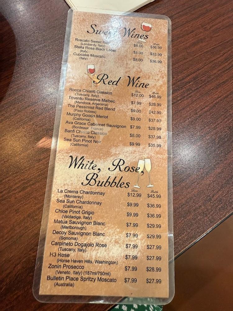 Tuscany Italian restaurant Menu image 1
