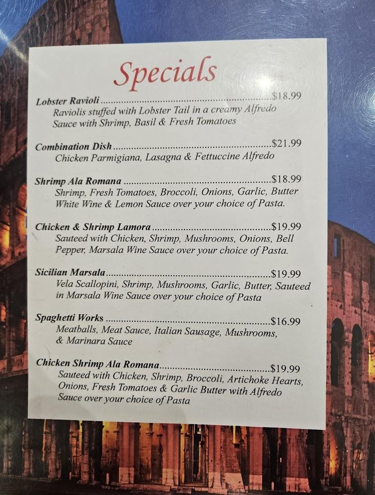 Tuscany Italian restaurant Menu image 2