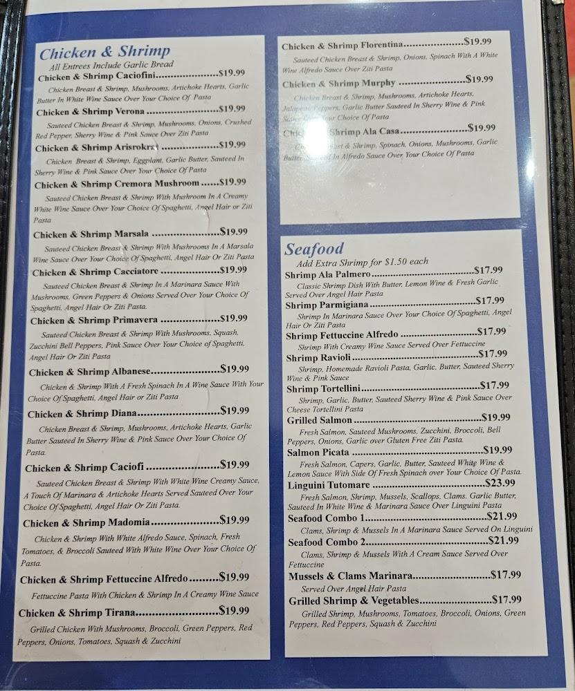 Tuscany Italian restaurant Menu image 3
